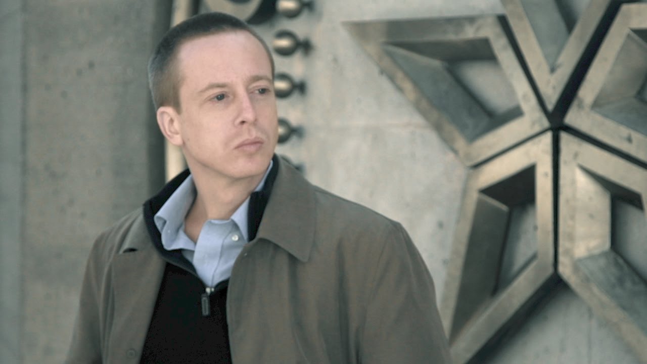 Headshot of writer and activist Barrett Brown.